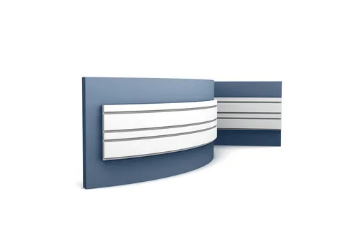 Orac Decor 3D Wandpaneel W119F MODERN BAR MIX - Wandpaneele, flexibles 3D Zierelement aus Purotouch®, modernes Design, ideal für kreative Raumgestaltungen und einfach zu verarbeiten.