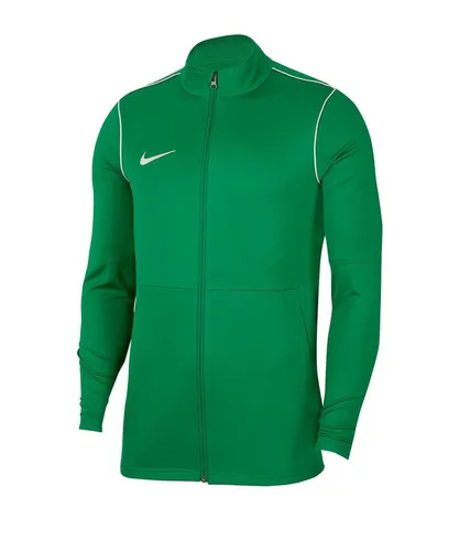 Nike Performance Park 20 Trainingsjacke für Damen - Stylische Sweatjacke aus 100% Polyester, ideal für sportliche Aktivitäten. Mit Stehkragen und langen Ärmeln bietet sie Komfort und Bewegungsfreiheit.
