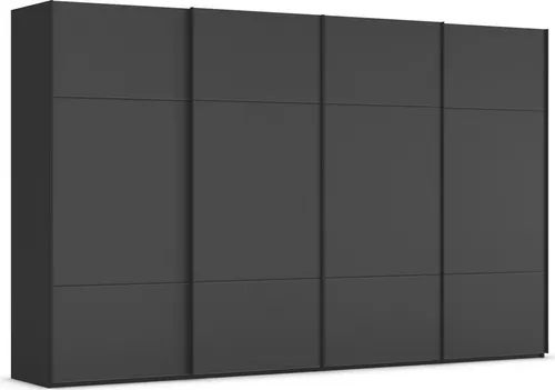Schwebetürenschrank RAUCH SCALE-TRIO, 360 cm, schwarz-matt in schwarz von Rauch