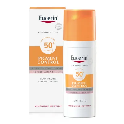 EUCERIN Sun Fluid Pigment Control LSF 50+ von Beiersdorf Eucerin