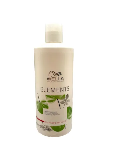 Wella Professionals Elements Renewing Shampoo 500 ml - Damen- und Herren Shampoo, silikon- und sulfatfrei, ideal für alle Haartypen. Mit Aloe Vera für intensive Feuchtigkeit und Farbschutz.