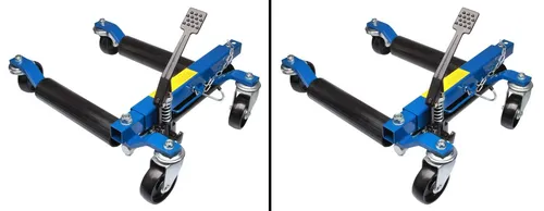 Rangierhilfe hydraulisch Wagenheber Autoheber Rangierroller Rangierheber 2 x