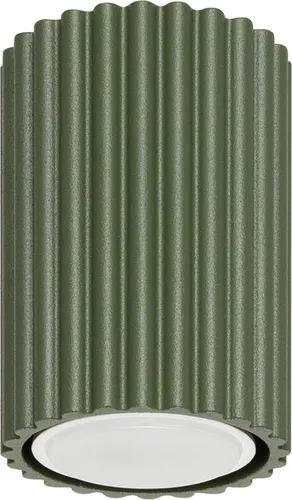 Plafond KARBON 10 olivgrün 1xGU10 10W Aluminium 10x6.5x6.5cm Sollux Lighting