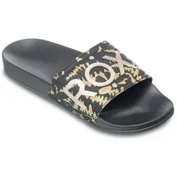 Roxy Slippy II Sandale - Wanderschuhe für Frauen mit geprägtem Roxy-Logo, vorgeformtem EVA-Fußbett und strukturierter EVA-Außensohle für optimalen Grip und Komfort.