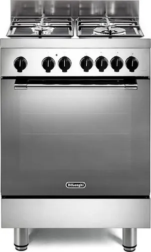 De’Longhi GEMMA 66 ML Küchenherd Freistehender Herd A Elektro Gaskochfeld Edelstahl