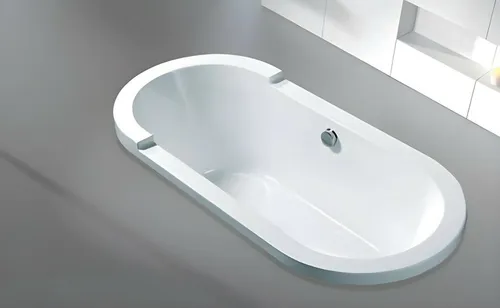 Acrylwanne 160x75 cm – Elegante Designwanne für Ihr Badezimmer - Moderne Badewanne aus hochwertigem Acryl, ovaler Form und in klassischem Weiß. Ideal für entspannten Komfort und stilvolle Badezimmergestaltung.