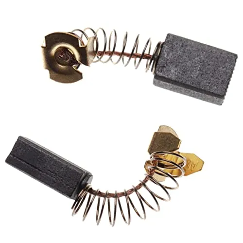 vhbw 2x Kohlebürste 6 x 10 x 15 mm kompatibel mit Makita HM0810, HK1810, HM0810B, HK0500, GA5000, HK1800, DA6301, DA6300 Elektrowerkzeug