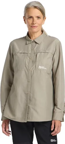 Jack Wolfskin Langarmbluse BARRIER LS SHIRT W grün XS (34) von Jack Wolfskin