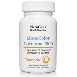 Monocolor Curcuma 2000 Kapseln von NatuGena