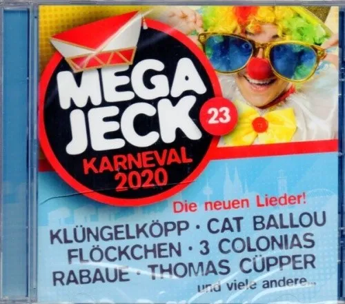 Megajeck 23 - Karneval 2020 - Various - CD - Neu / OVP