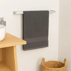 AquaCraft 300 Handtuchhalter 80 cm, Chrom - Handtuchhalter aus robuster Metallkonstruktion mit eleganter Chromoberfläche. Bietet viel Platz für große Hand- oder Badetücher, ideal für moderne Badezimmer und Familien.