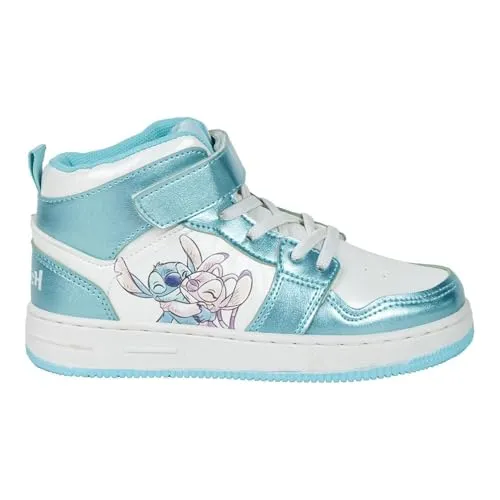 CERDÁ LIFE'S LITTLE MOMENTS Deportiva Suela PVC Leichtathletik-Schuh - Babyschuhe mit PVC-Sohle und Stitch-Design, ideal für kleine Sportler und bequem für den Alltag.