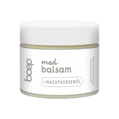 boep med Balsam | Als Lippenbalsam, Brustwarzensalbe, Wind & Wettercreme & sehr trockene Haut an Händen, Körper oder bei Neurodermitis | Von Hebammen empfohlen | Vegane Naturkosmetik 50ml