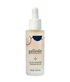 Gallinée Vinegar Gelée 30 ml - Gesichtsgel für zu Akne neigende Haut, reduziert Hautunreinheiten und unterstützt das Mikrobiom mit Hibiskus-Apfelessig und Probiotika.