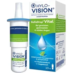 Hylo-Vision SafeDrop Vital Augentropfen 10 ml von OmniVision