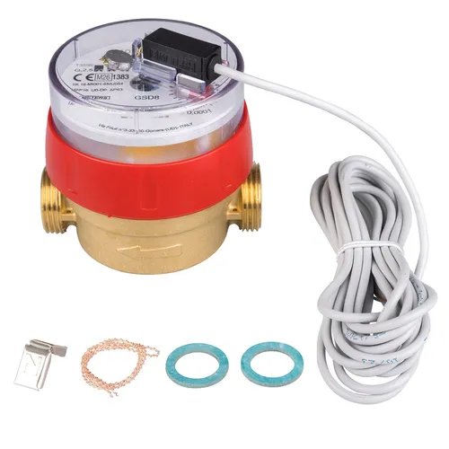 SPEWA Warmwasserzähler Impuls Reedkontakt BL 80mm 3/4 Zoll AG Eichung 2026