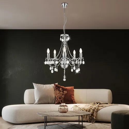 Eleganter Kronleuchter Hängeleuchte mit Acrylkristallen