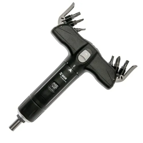 WGB Das Werkzeug Drehmoment Schraubendreher mit 12 Bits im T-Griff für Fahrrad | 1/4