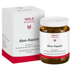 Wala Akne Kapseln - Arzneimittel zur Unterstützung der Akne-Heilung von innen, verbessert das Hautbild nachhaltig und fördert den Stoffwechsel.