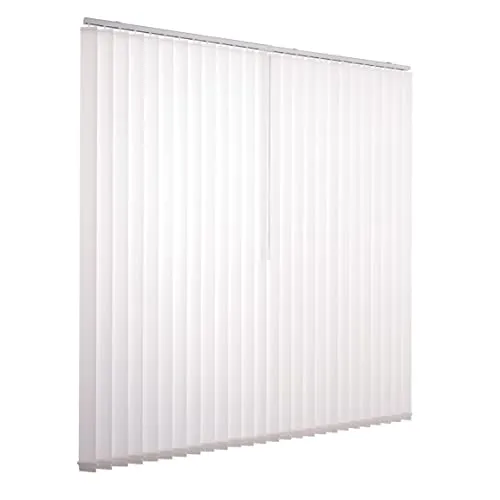 Produktbild Ventanara® Lamellenvorhang raumverdunkelnd 100% Komplettset 89mm (Weiß, 200 x 180 cm)