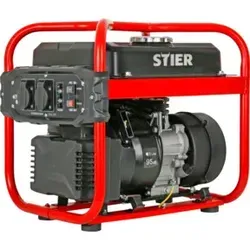STIER SNS 200 Inverter Stromerzeuger - 2000 W Leistung - Stromaggregate für Home Backup und mehr, mit Invertertechnik für leisen Betrieb und 10L Tank für lange Laufzeit.