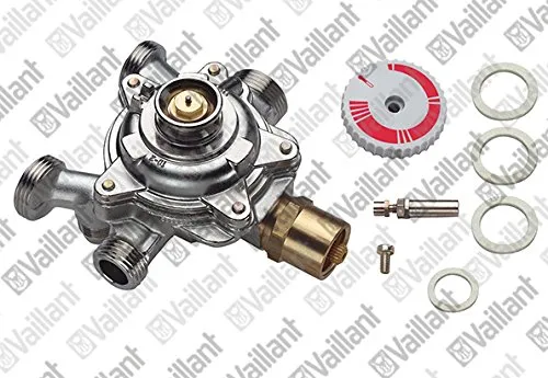 Vaillant Wasserschalter komplett - Zubehör für Klima & Heizen, sicherheitsrelevantes Bauteil für VCW 280 E / VCW 242, Installation nur durch autorisierte Fachhandwerker!