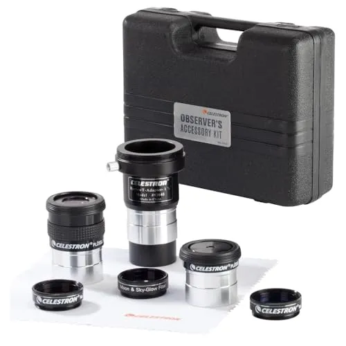 Celestron 94308 Beobachter-Zubehör-Kit – Schwarz von Celestron