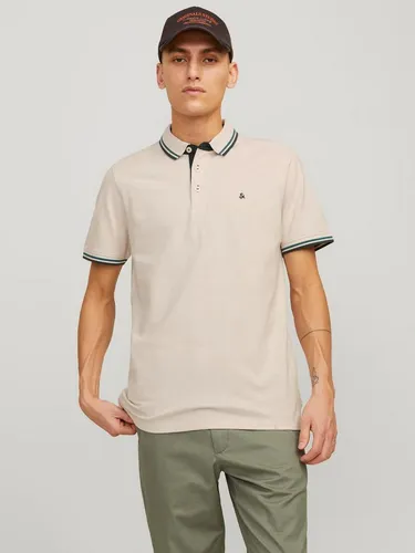 JACK & JONES Herren Slim Fit Polo Shirt JJEPAULOS - Poloshirt für Herren in schmaler Passform, aus hochwertigem Pique Cotton für ein angenehmes Tragegefühl und elegante Optik, ideal für Sommer-Looks.