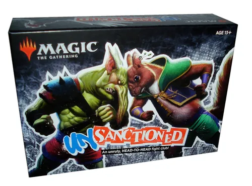 Magic MTG Unsanctioned BOX - Komplett Set mit FULL-ART LÄNDER - Gesellschaftsspiel für 13+, inklusive einzigartiger Full-Art Länder, ideal für Magic: The Gathering Fans und Sammler.