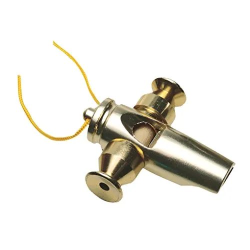 LP Latin Percussion Tri-Tone Samba Whistle, Gold LP352 von Latin Percussion