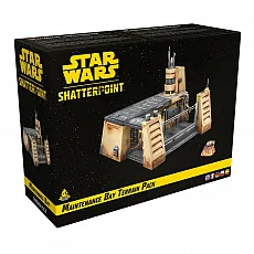 Star Wars: Shatterpoint – Wartungshangar Erweiterung - Brettspielzubehör für Star Wars: Shatterpoint, ergänzt das Grundspiel mit einem Wartungshangar und einer Wompratte für epische Schlachten im Star Wars Universum.