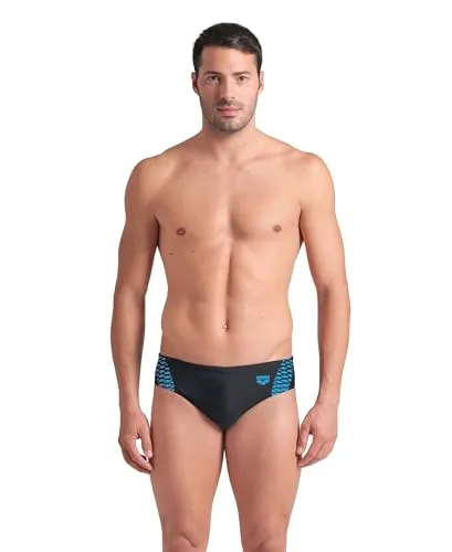 Arena Herren Swim Briefs Black-Turquoise, 4 EU von Arena