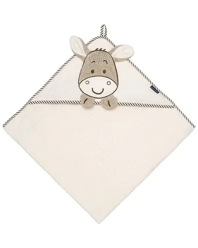 Morgenstern Esel Kapuzentuch 8821, 8821-00-00 in beige von Morgenstern