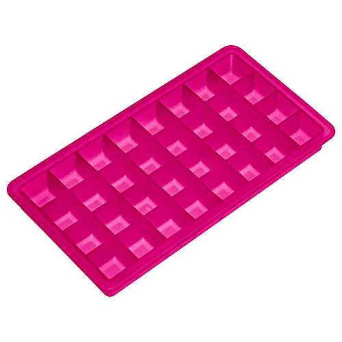 Eiswürfelbereiter 2cm fuchsia