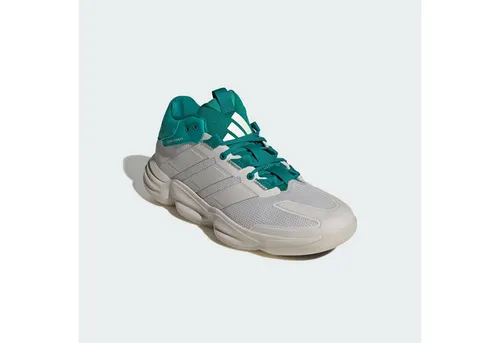adidas Herren Courtstabil Indoor Performance Schuhe – Grau, 42 2/3 EU - Vielseitige Indoor-Schuhe mit regulärer Passform und Schnürverschluss. Ideal für den sportlichen Einsatz dank atmungsaktivem Obermaterial aus Textil und Synthetik.