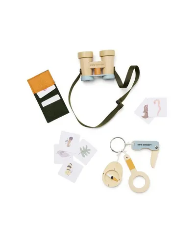 Kids Concept - Kid's Hub Expeditionsset, multicolor - Spielmöbel für kleine Entdecker, enthält alles für spannende Naturerkundungen und fördert die Kreativität der Kinder.