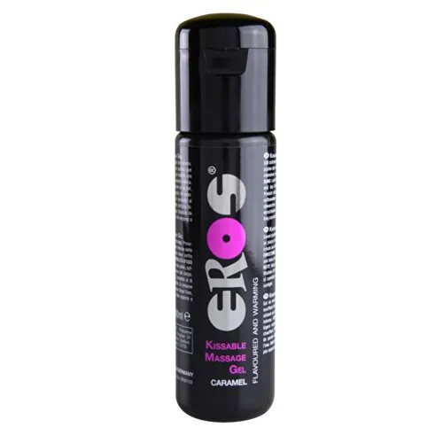 Megasol ER42103 EROS Pleasure Kissable Massage Gel-Caramel 100ml