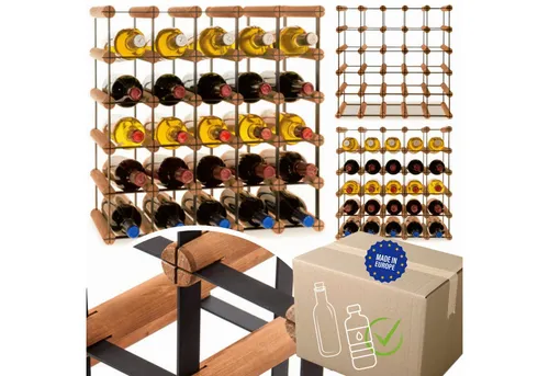 Modo24 Weinregal RW8 Flaschenregal Metall