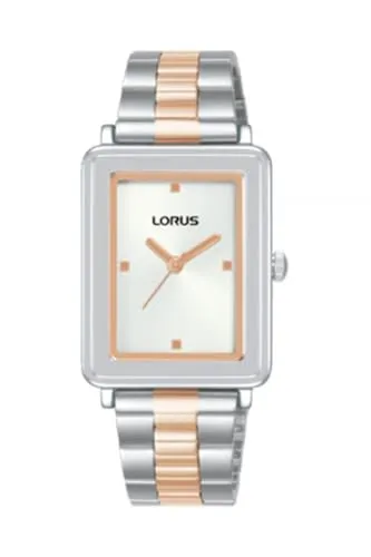 Lorus Woman Damen Uhr analog Quarzwerk mit Edelstahl Armband RG301XX9