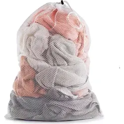 INF Großer Waschbeutel 60x90 cm Weiß 1 Packung von INF