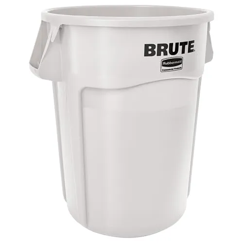 Rubbermaid BRUTE® Abfallbehälter, weiß, 166,5 Liter in weiß von Rubbermaid Commercial Products
