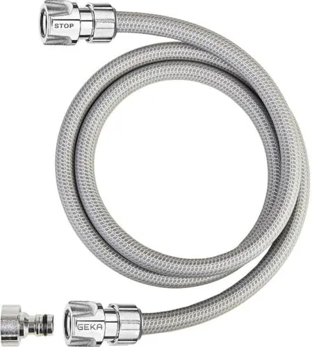 GEKA Plus Anschluss-Set für Schlauchwagen 1/2 Zoll - Hochwertiges Stecksystem aus Deutschland, ideal für effiziente Wasserversorgung und einfache Handhabung mit Schlauchwagen.