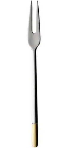 Villeroy & Boch Fleischgabel Ella teilvergoldet – Elegantes Küchenutensil - Die teilvergoldete Fleischgabel Ella von Villeroy & Boch vereint stilvolles Design und hohe Funktionalität. Ideal für die stilvolle Präsentation von Fleischgerichten.