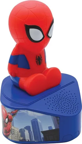 Lexibook BTD80SP Spider-Man Bluetooth Lautsprecher - Audio-Docks & Mini-Lautsprecher, tragbarer Lautsprecher mit Bluetooth-Konnektivität und coolem Spider-Man Design für Kinder