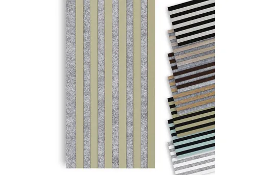 marbet design Wandpaneel, (Lamellenwand Woodline 270x30cm Akustikpaneele Holz, Holzpaneele Wand Schalldämmung Akustikwand, 1 Paneel - 0.81 qm)