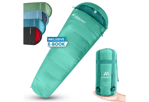 NORDMUT® Schlafsack Erwachsene – Ultraleicht & Kompakt für Outdoor-Abenteuer
