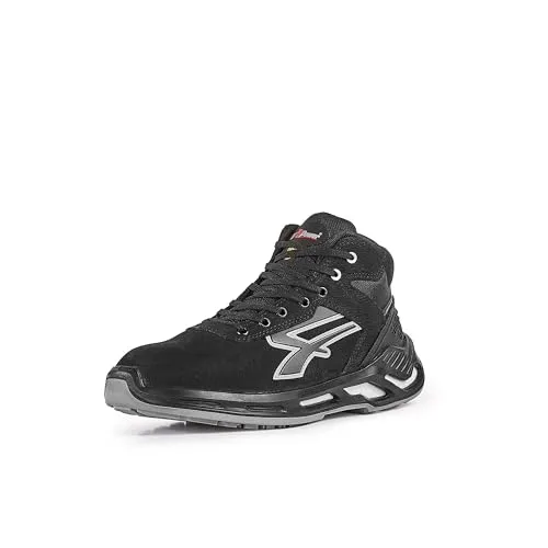 U-Power Hochschuh ARDEN ESD S3 CI SRC - Sicherheitsschuh für höchsten Komfort - Arbeitsschuhe mit wasserabweisendem Nubukleder, durchtrittsicherer Sohle und innovativer AirToe Aluminium Schutzkappe für optimalen Schutz und Atmungsaktivität.