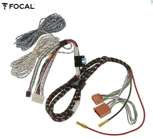 FOCAL IW IMP 2.2 Endverstärker - Endstufen mit ISO-Kabelsatz für einfache Plug-and-Play-Installation, ideal für den Anschluss an Ihr Original-Autoradio.