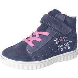 RICOSTA Mädchen Stiefel Jeannie - Wasserdichte Klettstiefel für Kinder - Sneaker mit 100% RicostaTEX Wasserschutz, ideal für aktive Kinder. Hochwertiges Leder und bequeme Passform für besten Tragekomfort.