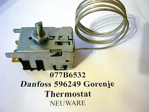 Danfoss Thermostat Kühlgerät 077B6532 für Whirlpool und Gorenje